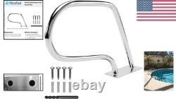 Secure and Durable Outdoor Pool Railing Compact 22 Stainless Steel Handrail