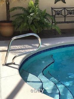 Secure and Durable Outdoor Pool Railing Compact 22 Stainless Steel Handrail