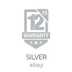 Silver 12-Year 16-ft x 32-ft Rectangular In Ground Pool Winter 16 by 32-Feet