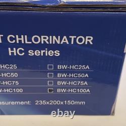 Smart Salt Chlorinator System for Above-Ground Pools BW-HC100A New-Opened to See