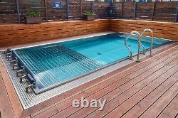 Stainless steel swimming pool 6,0 x 2,6 x 1,3