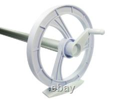 Standard Inground Swimming Pool Solar Cover Reel (Choose Width)