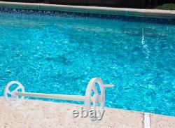 Standard Inground Swimming Pool Solar Reel for Pools up to 20' Wide with Tubing