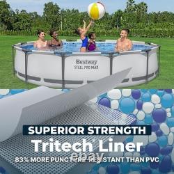 Steel Pro MAX 12' x 30'' Round Above Ground Pool Set with Filter Pump & Liner