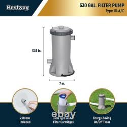 Steel Pro MAX 12' x 30'' Round Above Ground Pool Set with Filter Pump & Liner