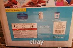 Summer Waves 10' x 30 Quick Set Above Ground Swimming Pool Set (Polygroup) -NEW