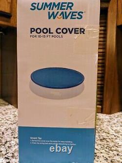 Summer Waves 10'x30 Quick Set Ring Ground Pool with Filter, Pump, & Pool Cover