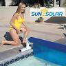 Sun2solar Low Profile Deluxe Inground Swimming Pool Solar Cover Reel With Tube
