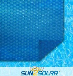 Sun2Solar Round, Oval, Rectangle Swimming Pool Solar Blanket Cover 800 Series