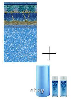 Sunset West 35 Gauge In-ground Swimming Pool Liner with Wall Foam (Choose Size)