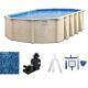 Surfside 8 X 12' Compact Oval 52 Steel Above Ground Pool Package