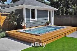 Swim SPA FIBERGLASS IN-GROUND or Above Salt Water SPA By Seaside