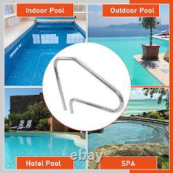 Swimming Pool 304 Stainless Steel Ladder Step Hand Stair Rail InGround Universal