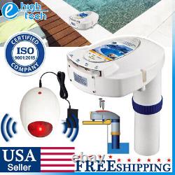 Swimming Pool Alarm Above/In Ground Safety Guard Motion Sensor + Remote Receiver