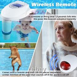 Swimming Pool Alarm Above/In-ground Immersion Safety System withRemote Receiver