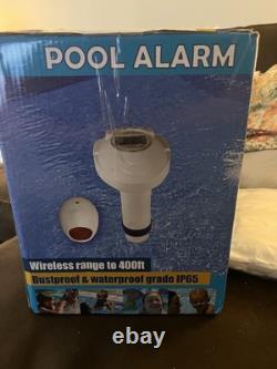 Swimming Pool Alarm Above/Inground Safety Guard Motion Sensor + In-home Receiver