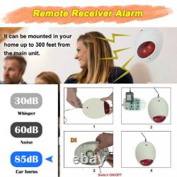 Swimming Pool Alarm Above/Inground Safety Guard Motion Sensor + In-home Receiver