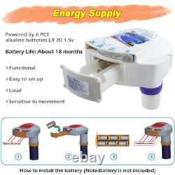 Swimming Pool Alarm Above/Inground Safety Guard Motion Sensor + In-home Receiver