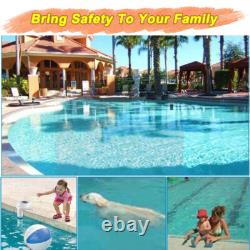 Swimming Pool Alarm Above/Inground Safety Guard Motion Sensor + In-home Receiver