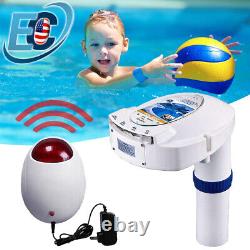 Swimming Pool Alarm In-ground Kids Pet Dog Safety Drowning Alert Wireless Sensor