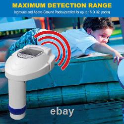 Swimming Pool Alarm In-ground Kids Pet Dog Safety Drowning Alert Wireless Sensor