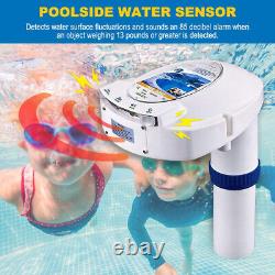 Swimming Pool Alarm In-ground Kids Pet Dog Safety Drowning Alert Wireless Sensor