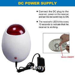 Swimming Pool Alarm In-ground Kids Pet Dog Safety Drowning Alert Wireless Sensor