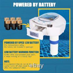 Swimming Pool Alarm Inground Above Ground Pools Immersion with Remote Receiver
