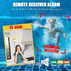 Swimming Pool Alarm + Remote Receiver Kids Pets Inground & Above Safety Guard