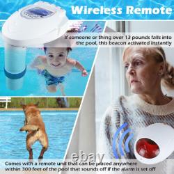 Swimming Pool Alarm for Inground Above Ground Sensor Safety Guard Alarm Kids Pet