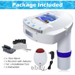 Swimming Pool Alarm for Inground Above Ground Sensor Safety Guard Alarm Kids Pet
