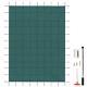 Swimming Pool Cover 16' X 32' Safety Winter Pool Cover For In-ground Pool Green