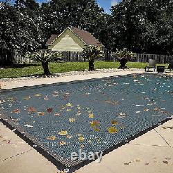 Swimming Pool Leaf Net Catcher Cover Rectangular Mesh Inground And Above Ground