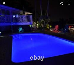 Swimming Pool Light RGB Color Changing Jandy Hayward Bluetooth pool LED