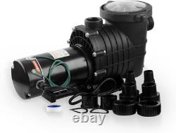Swimming Pool Pump 1.5HP Energy-Saving Inground Above Ground Filter