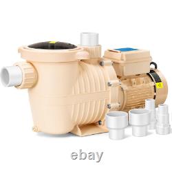 Swimming Pool Pump 1.5HP Variable Speed Self-Priming for In/Above Ground Pools