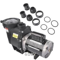 Swimming Pool Pump 115/230V for All InGround Pool Spa All Shapes Size W3SP2605X7