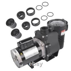 Swimming Pool Pump 115/230V for All InGround Pool Spa All Shapes Size W3SP2605X7