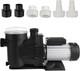 Swimming Pool Pump 2.5hp, 8880 Gph Flow Rate Pool Pump, 1850w In/above Ground Poo