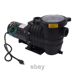 Swimming Pool Pump 2HP Pool Pump 118.8GPM In/Above Ground Pools Pump 1500W 110 V