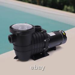 Swimming Pool Pump 2HP Pool Pump 118.8GPM In/Above Ground Pools Pump 1500W 110 V