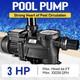 Swimming Pool Pump 3hp Inground Motor Strainer For Hayward Pump Replacement