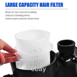 Swimming Pool Pump 3HP Inground Motor Strainer For Hayward Pump Replacement
