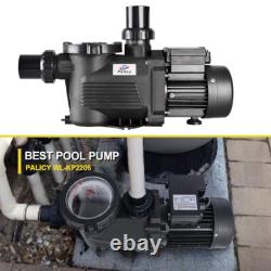 Swimming Pool Pump 3HP Inground Motor Strainer For Hayward Pump Replacement