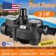 Swimming Pool Pump 3hp Pool Pump 110v 10038gph Inground Above Ground Strainer