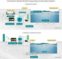 Swimming Pool Pump Electric Spa Water Pump 5400GPH Above Ground Energy Saving