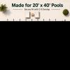 Swimming Pool Safety Cover 16x32,18x36,20x40ft For Above/inground Swimming Pool