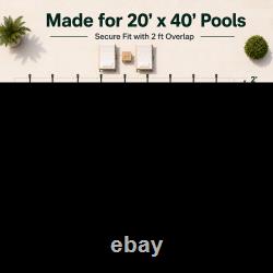 Swimming Pool Safety Cover 16x32,18x36,20x40FT for Above/Inground Swimming Pool