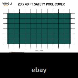 Swimming Pool Safety Cover 16x32,18x36,20x40FT for Above/Inground Swimming Pool