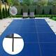 Swimming Pool Safety Cover 20x40 Ft Cover Mesh In-ground